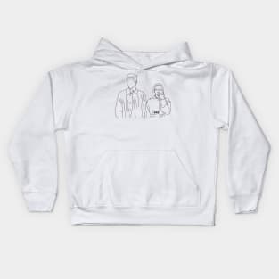 Moving  Drama Kids Hoodie